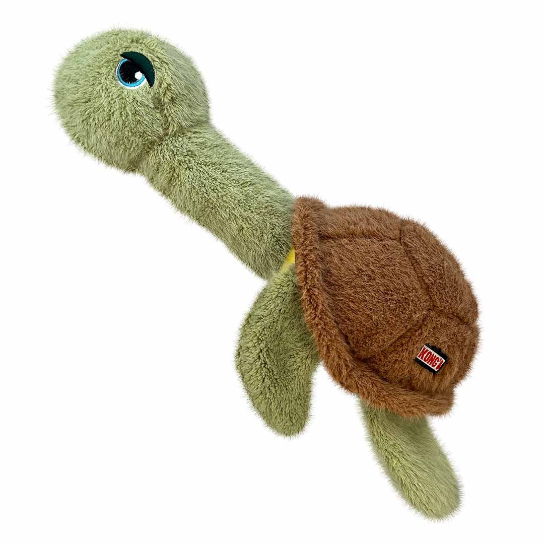 KONG Scruffs Turtle Groen\/bruin