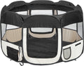 Topmast Nylon Puppyren - Zwart - 8 hoekig