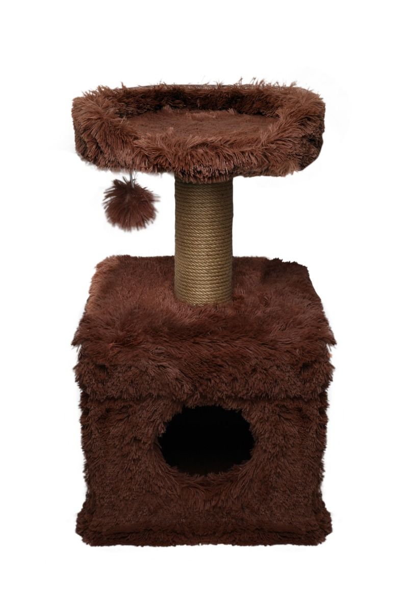 Topmast Krabpaal Fluffy Langhaar - Lima - Bruin