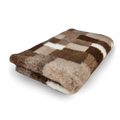 Vet Bed Patchwork - Taupe, Bruin & Crème - Antislip Hondenmat
