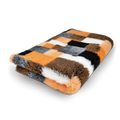 Vet Bed Patchwork - Oranje, Zwart & Wit - Antislip Hondenmat