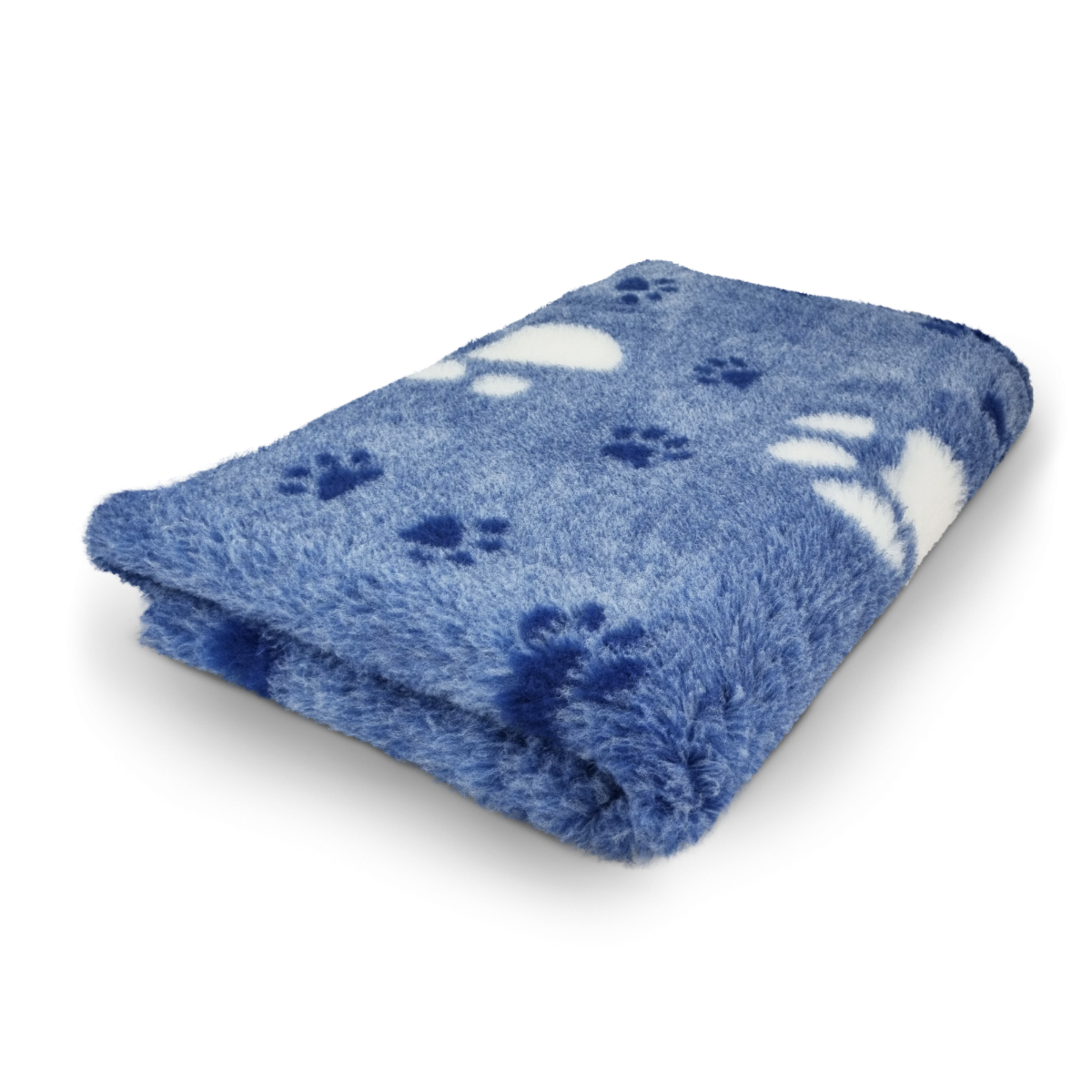 Vet Bed 3 Kleur Big Paw - Blauw - Antislip Hondenmat