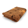 Vet Bed 3 Kleur Big Paw - Oranje - Antislip Hondenmat