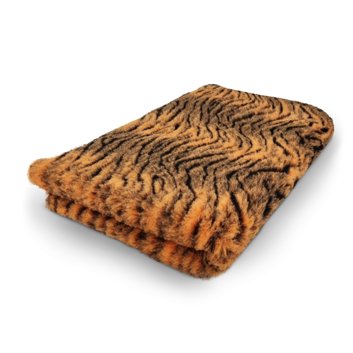 Vet Bed Tijgerprint - Oranje - Antislip Hondenmat