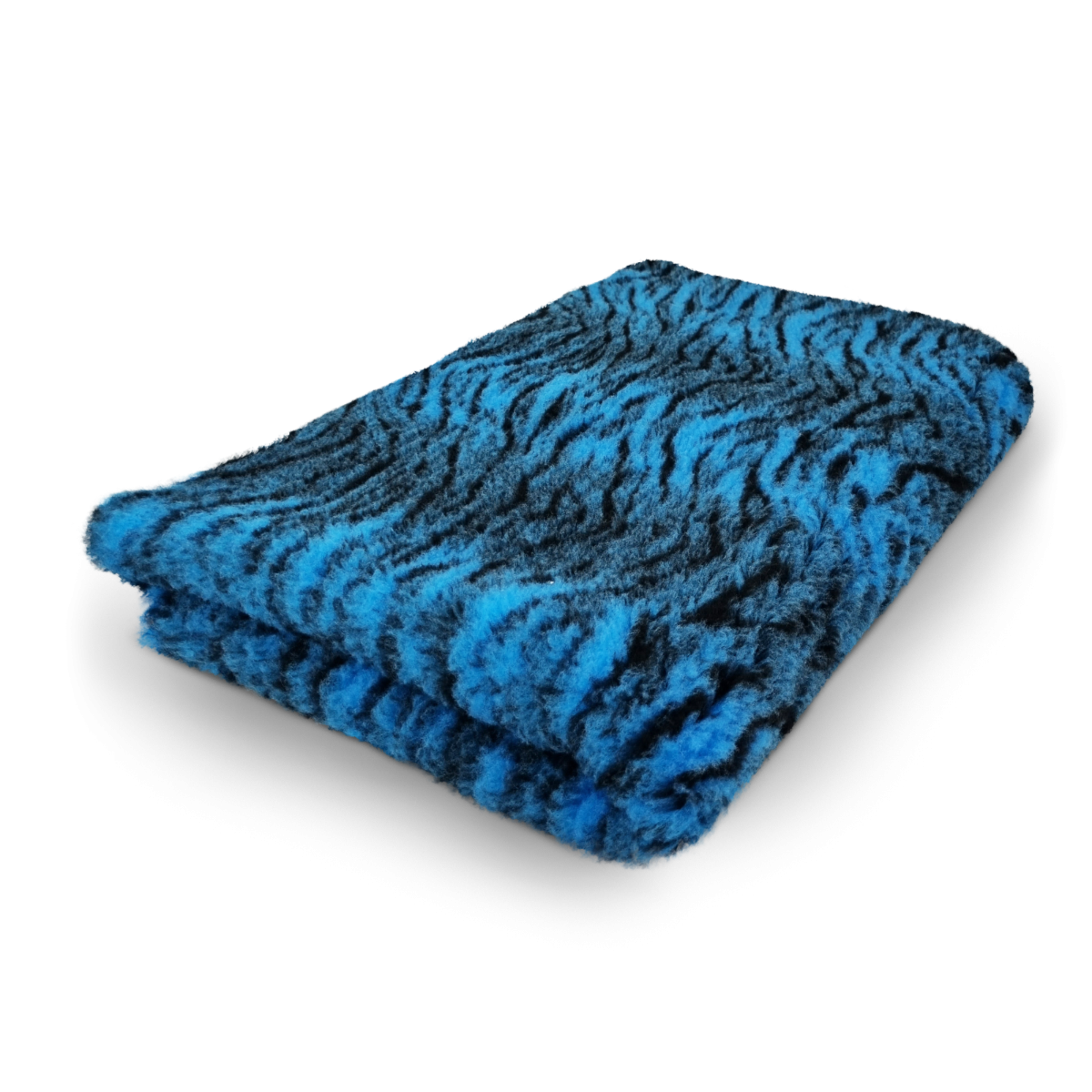 Vet Bed Tijgerprint - Blauw - Antislip Hondenmat