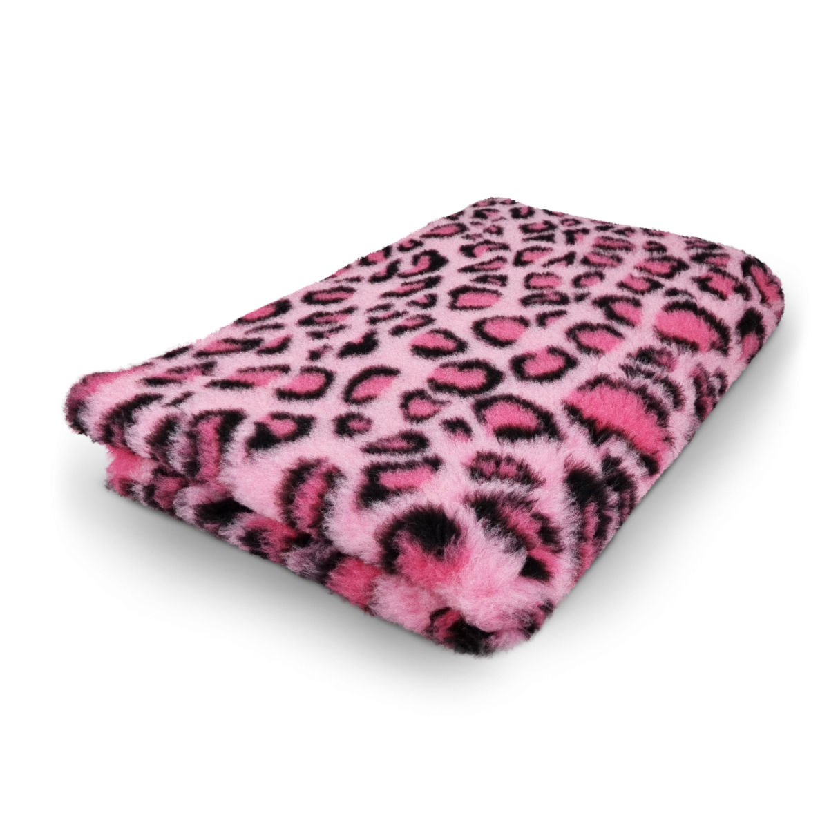 Vet Bed Luipaard - Roze - Antislip Hondenmat