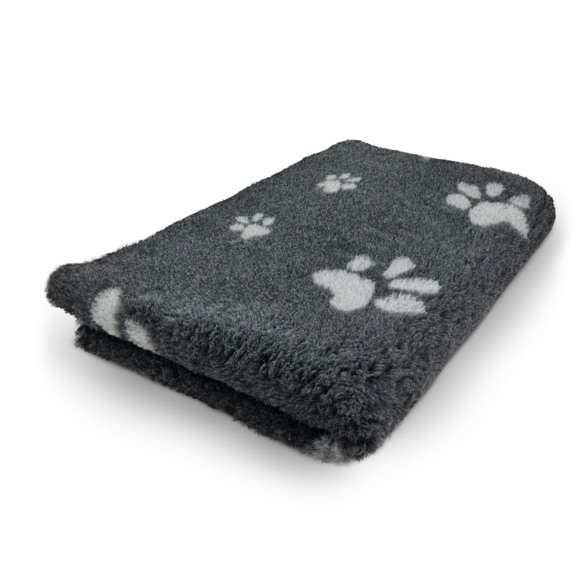 Vet Bed - Antraciet met Grijze Pootjes - Antislip Hondenmat