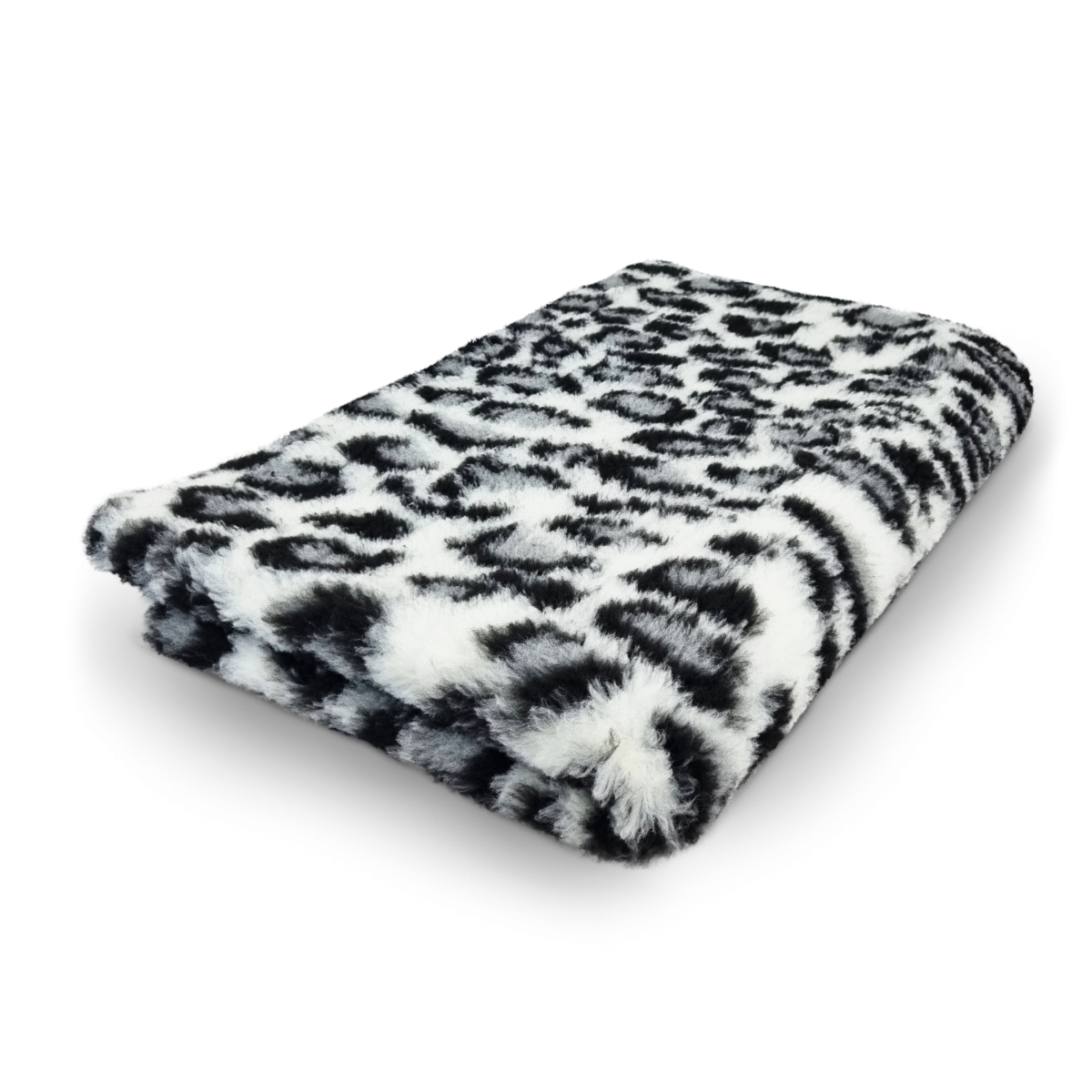 Vet Bed Luipaard - Grijs - Antislip Hondenmat