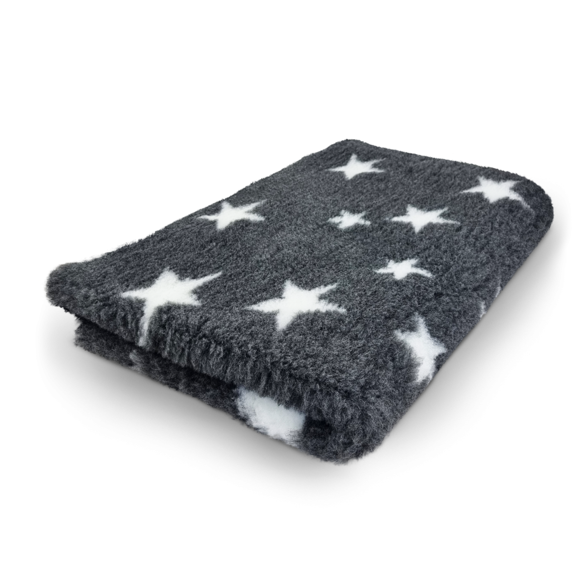 Vet Bed Stars - Antraciet & Wit - Antislip Hondenmat