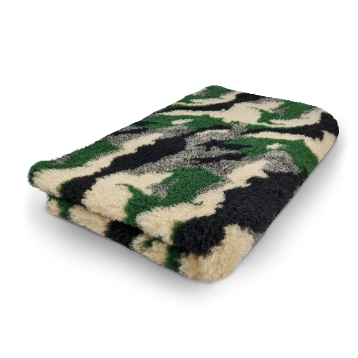 Vet Bed Camouflage - Donkergroen - Antislip Hondenmat