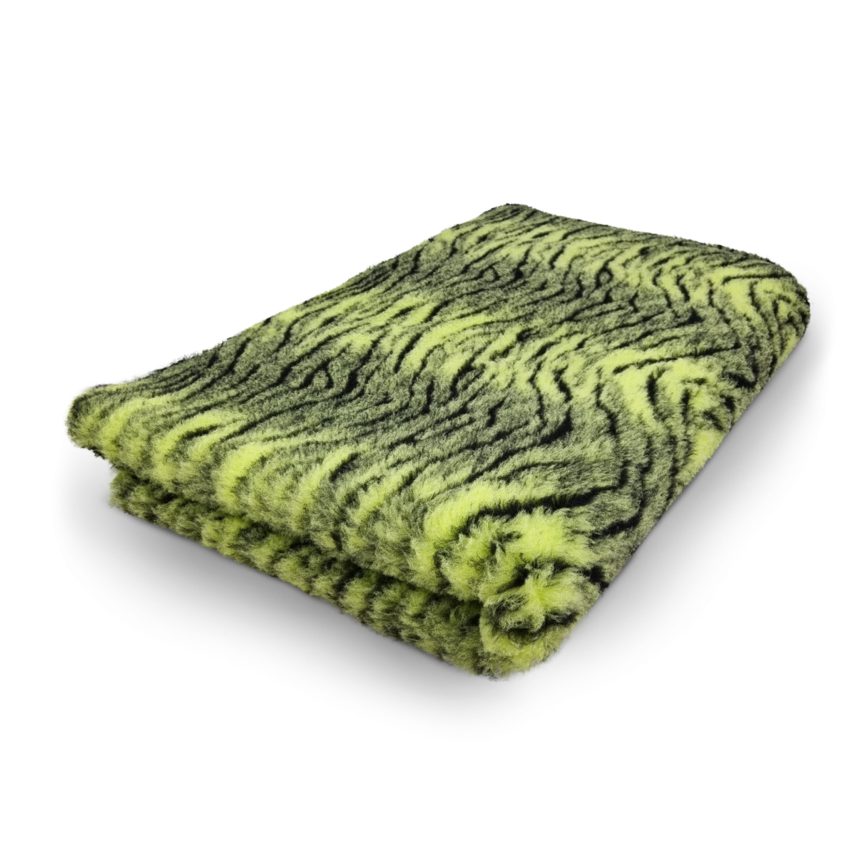Vet Bed Tijgerprint - Groen - Antislip Hondenmat