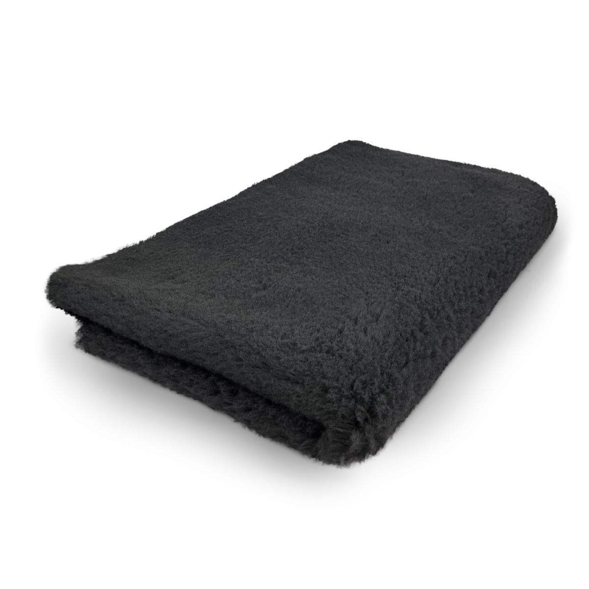 Vet Bed Zwart Effen - Antislip Hondenmat