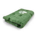 Vet Bed 3 Kleur Big Paw - Groen & Wit - Antislip Hondenmat