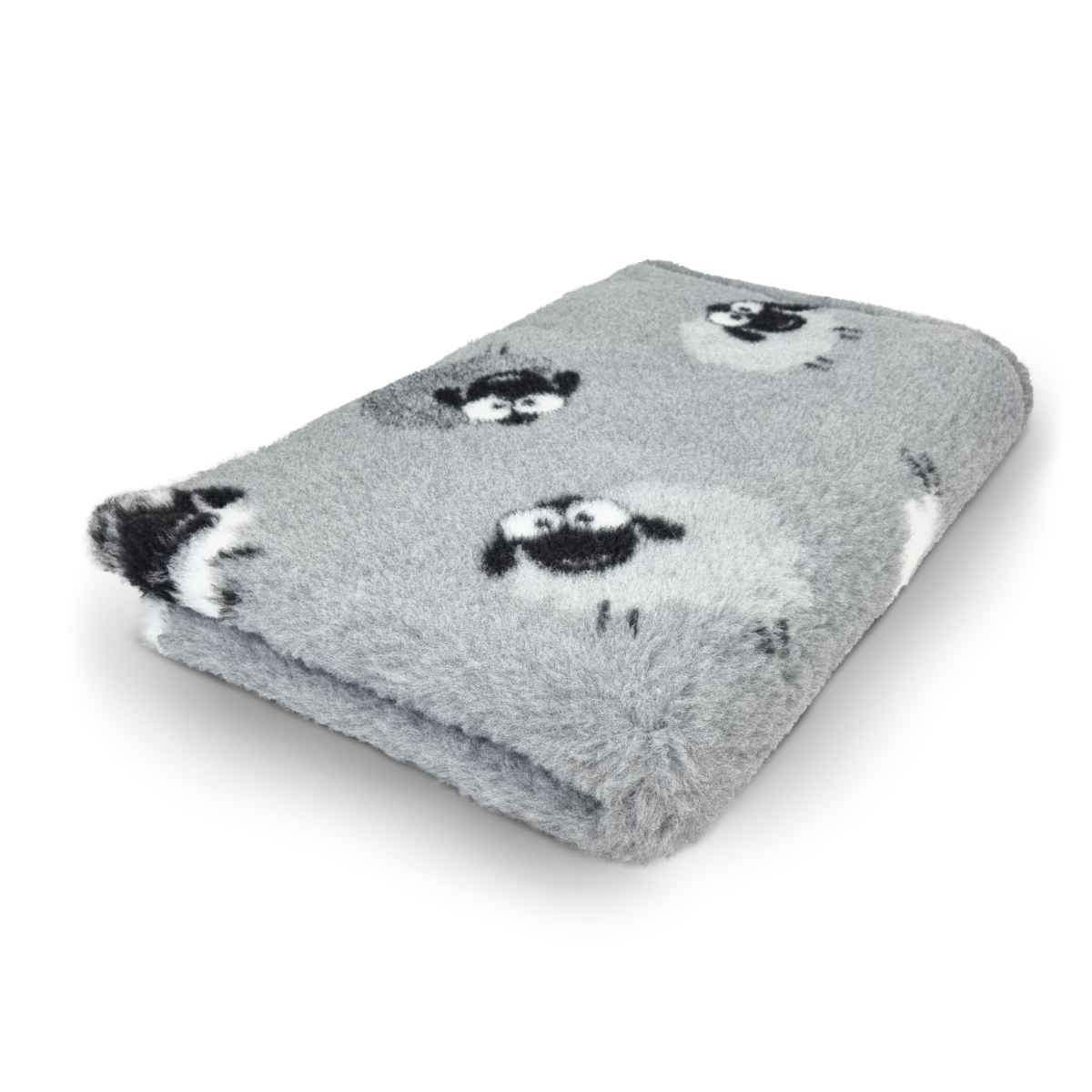 Vet Bed Farm Animals - Woolly Sheep - Antislip Hondenmat - Grijs
