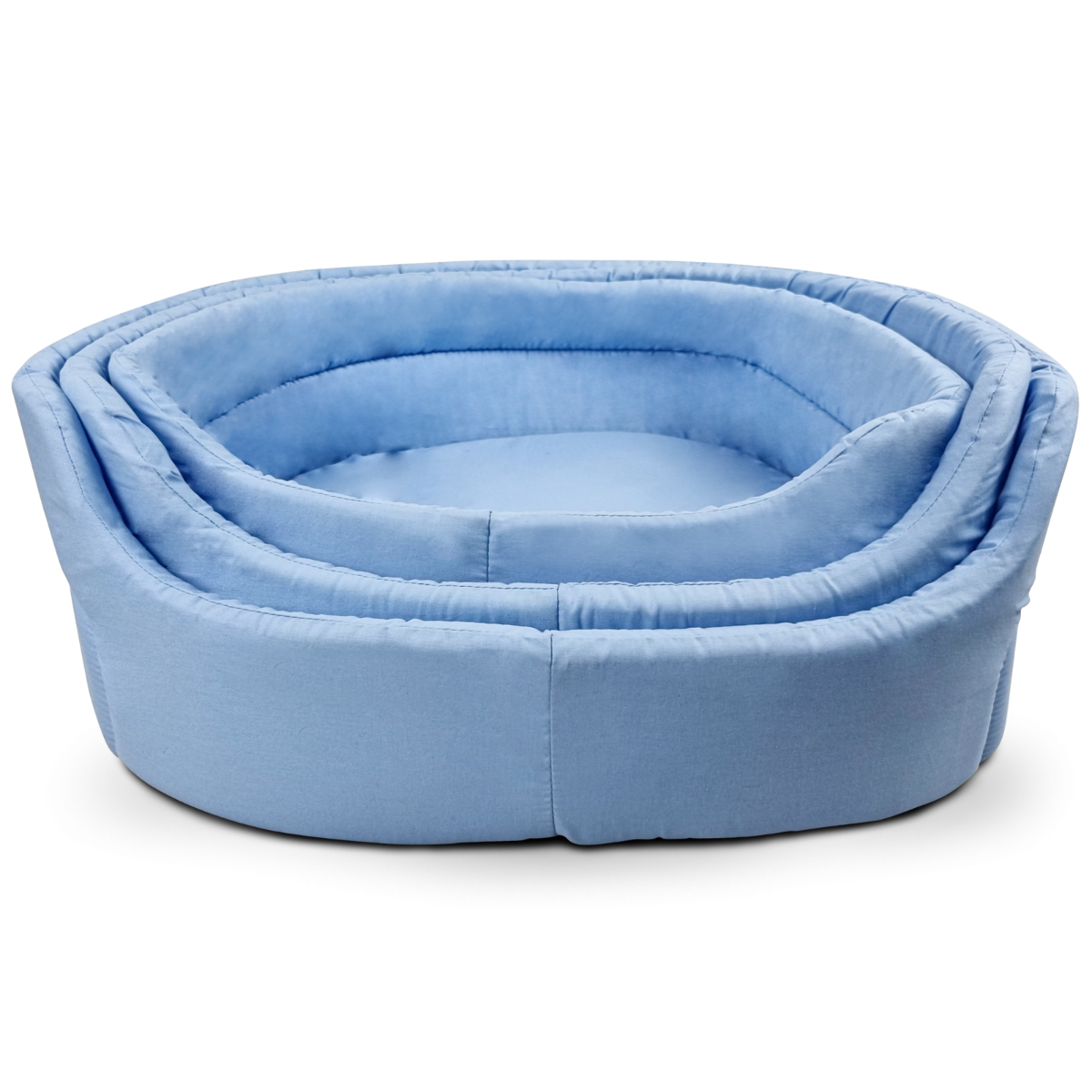 Topmast Foambed - Blauw - 3 Maten 