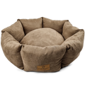 Topmast Dierenmand ComfyNest - 62 cm - Lichtbruin - Polyester Velours