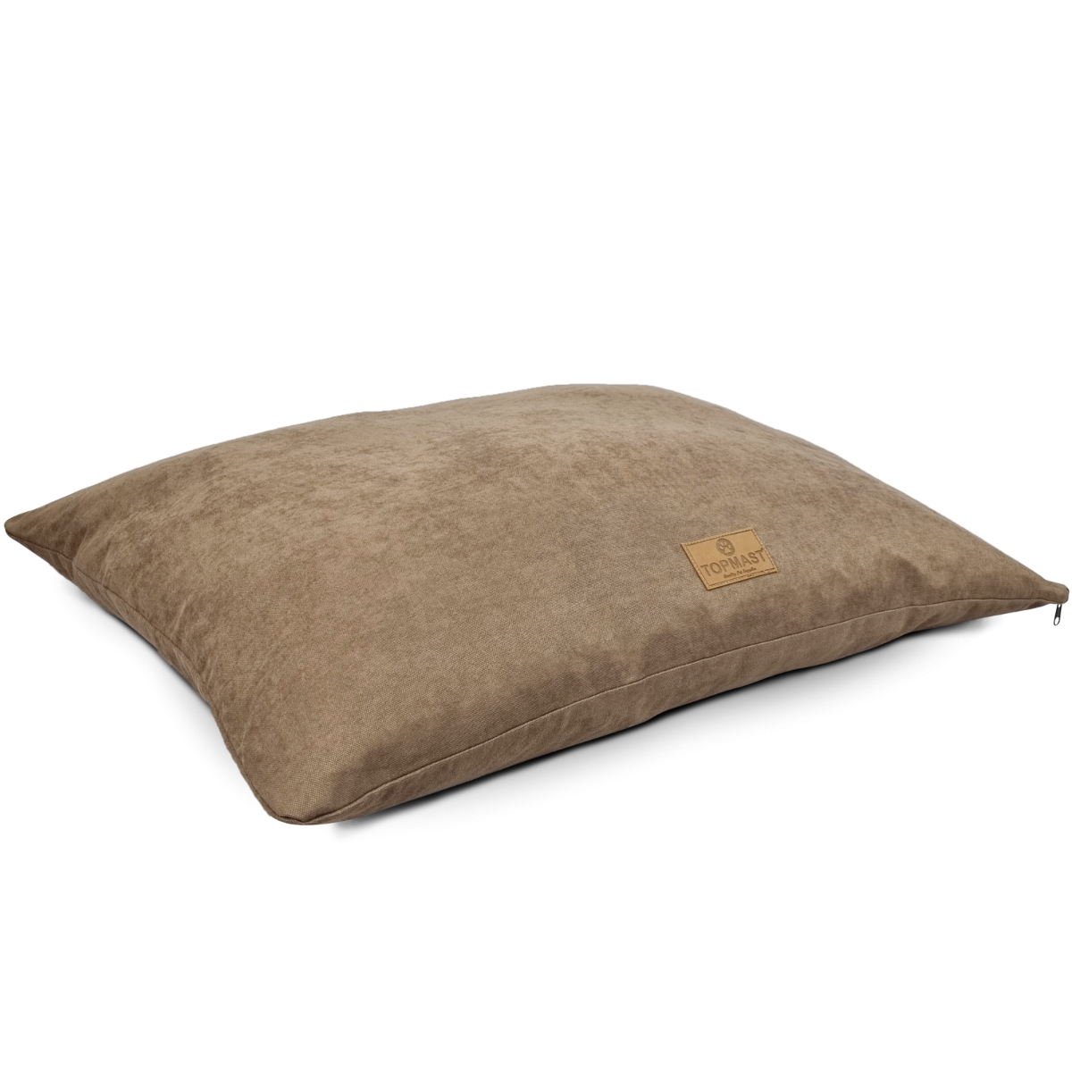 Topmast Economy Line - Gerecycled Hondenkussen - Taupe - Polyester & Linnen