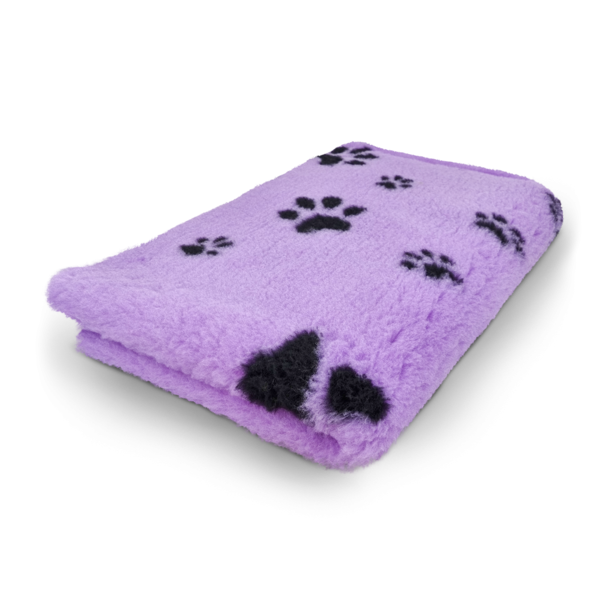 Vet Bed - Lila met Zwarte Pootjes - Antislip Hondenmat