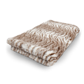 Vet Bed Tijgerprint Bruin Latex Anti-slip