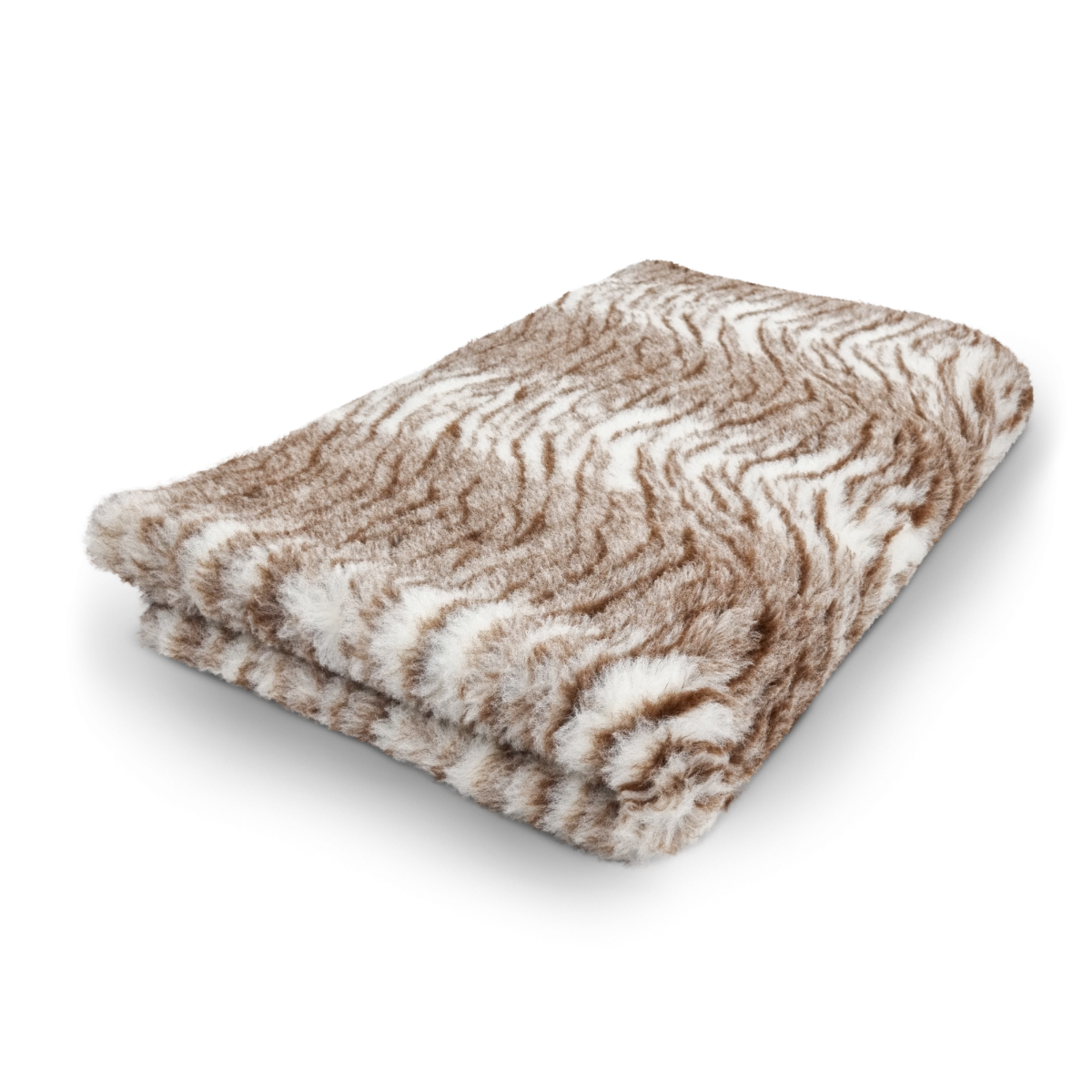 Vet Bed Tijgerprint Bruin Latex Anti-slip