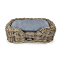 Topmast Kubu Rieten Hondenmand - Randjani Medium - 60 x 40 x 19 cm