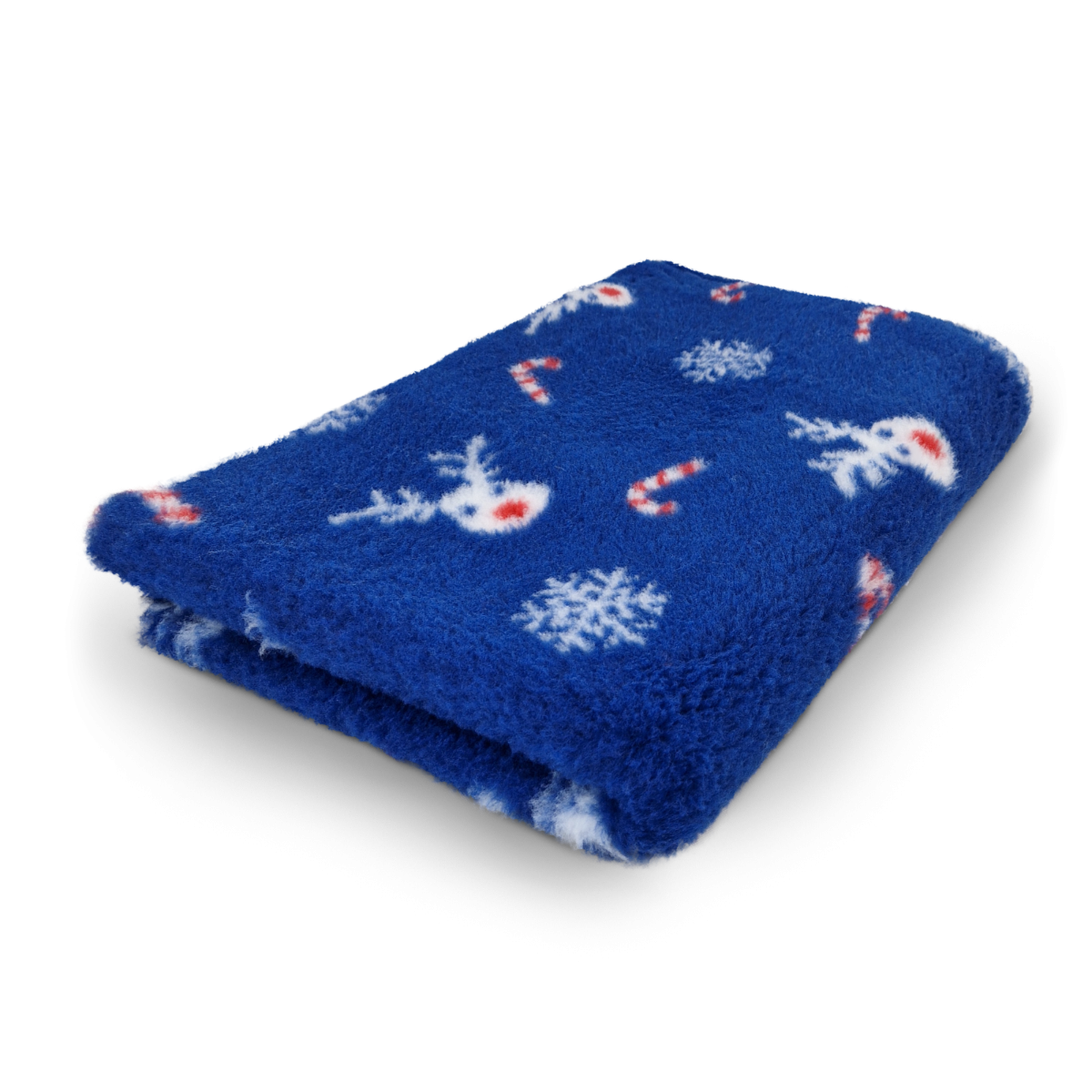 Vet Bed Red-Nosed Reindeer - Antislip Hondenmat - Blauw