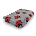Vet Bed Ladybug - Grijs - Antislip Hondenmat