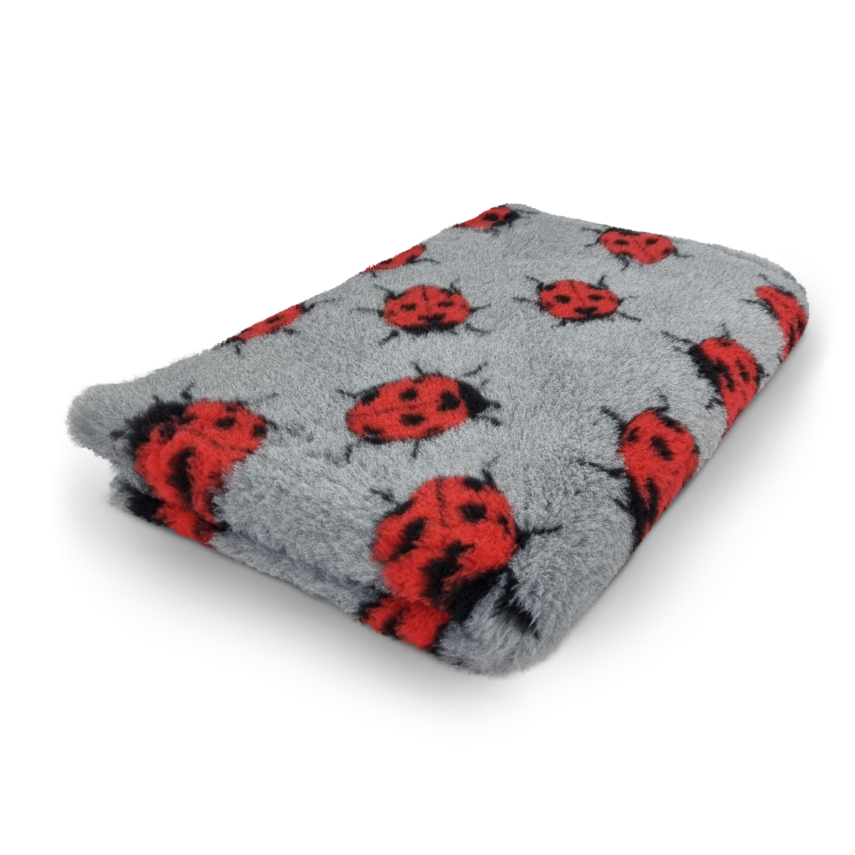Vet Bed Ladybug - Grijs - Antislip Hondenmat