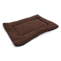 Topmast Benchmat Soft Fleece - Bruin - 75 X 45 cm