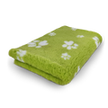 Vet Bed - Limegroen met Witte Pootjes - Antislip Hondenmat