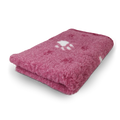 Vet Bed 3 Kleur Big Paw - Oudroze - Antislip Hondenmat