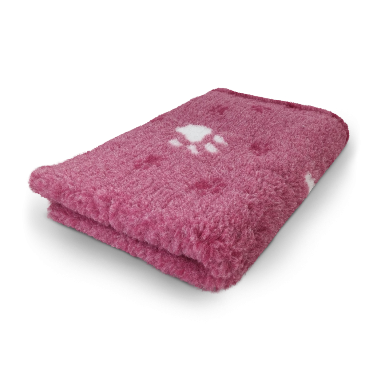 Vet Bed 3 Kleur Big Paw - Oudroze - Antislip Hondenmat