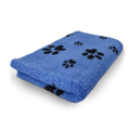 Vet Bed - Kobaltblauw met Zwarte Pootjes - Antislip Hondenmat