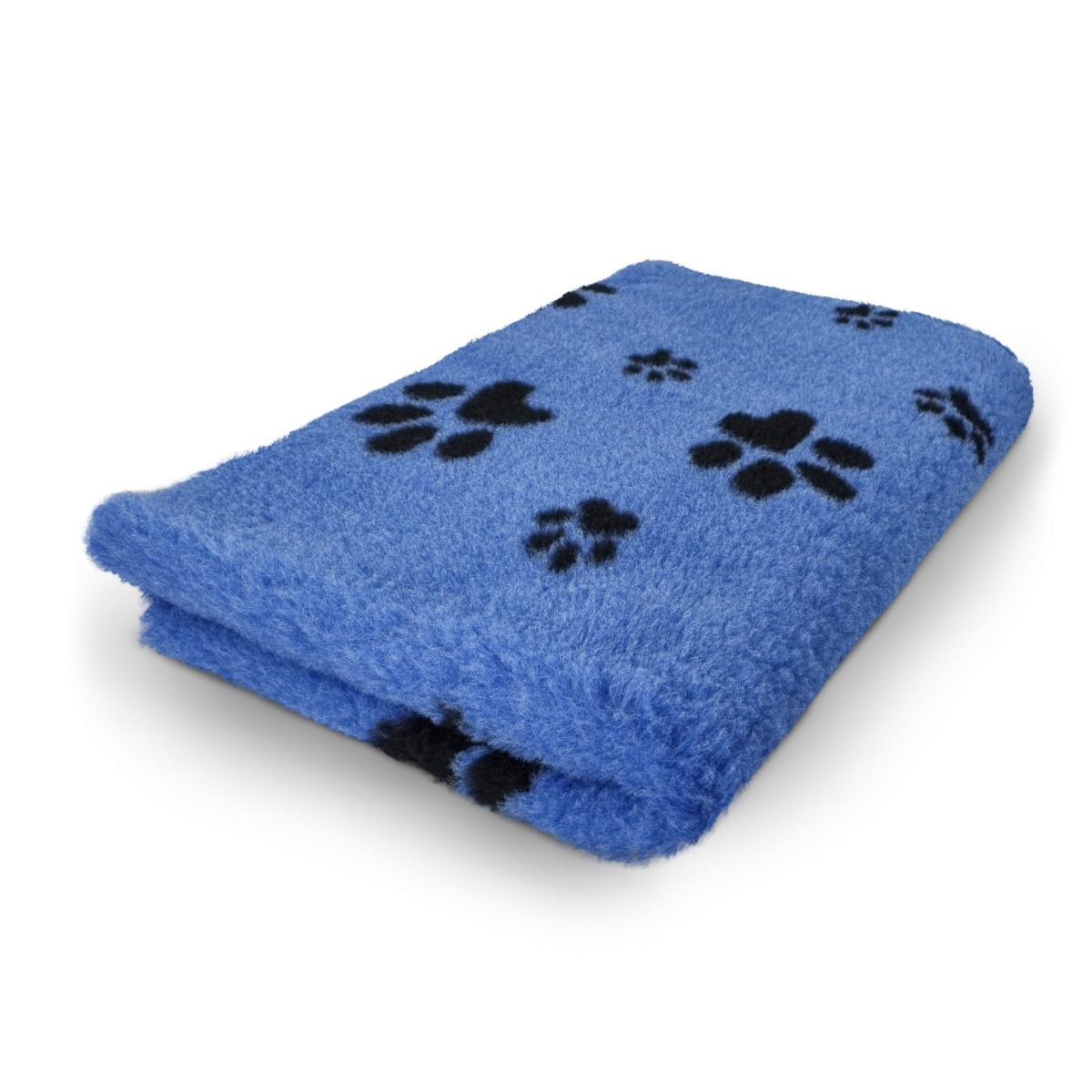 Vet Bed - Kobaltblauw met Zwarte Pootjes - Antislip Hondenmat