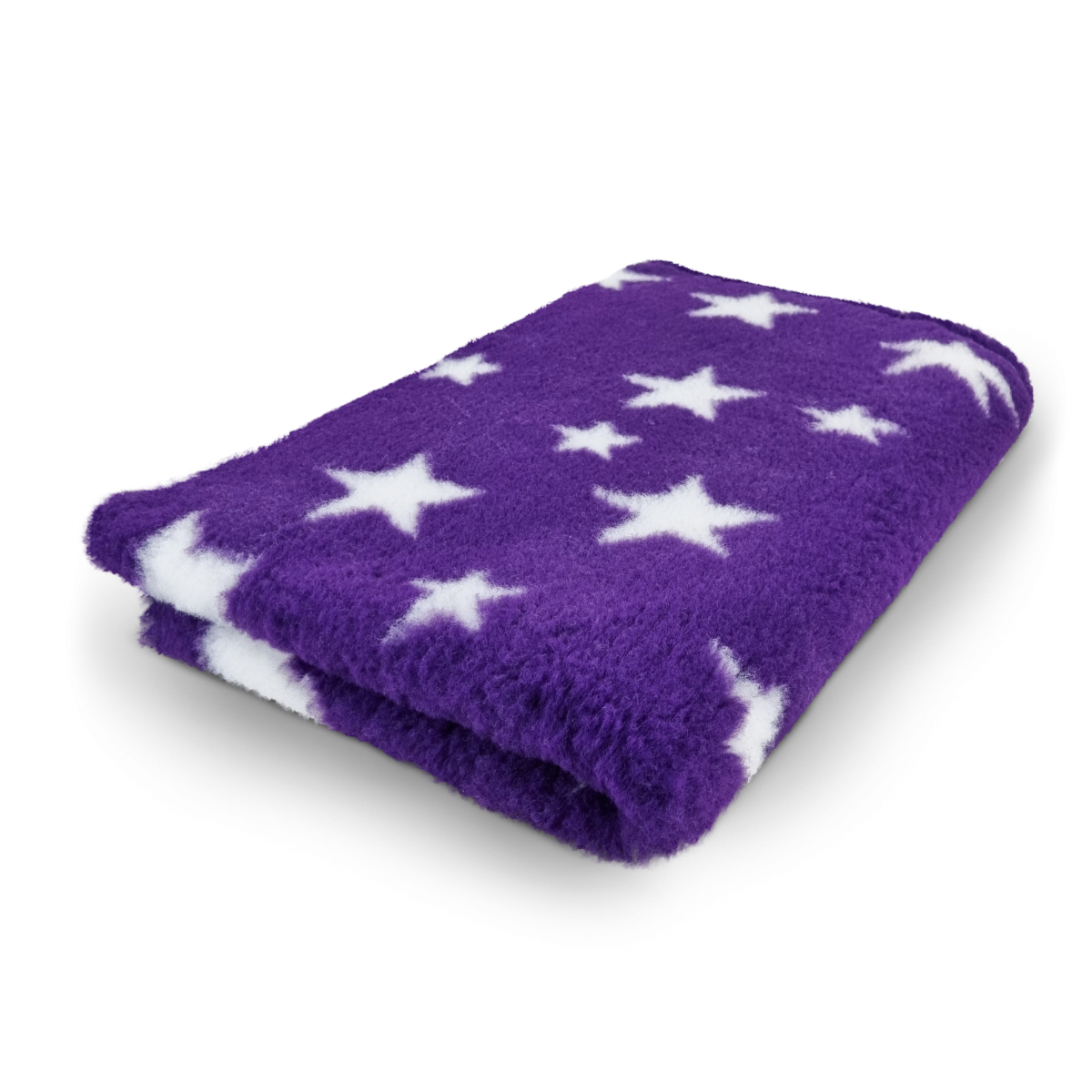 Vet Bed Stars - Royal Paars Wit - Antislip Hondenmat