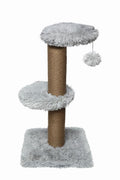Topmast Krabpaal Fluffy Langhaar Merida - Grijs