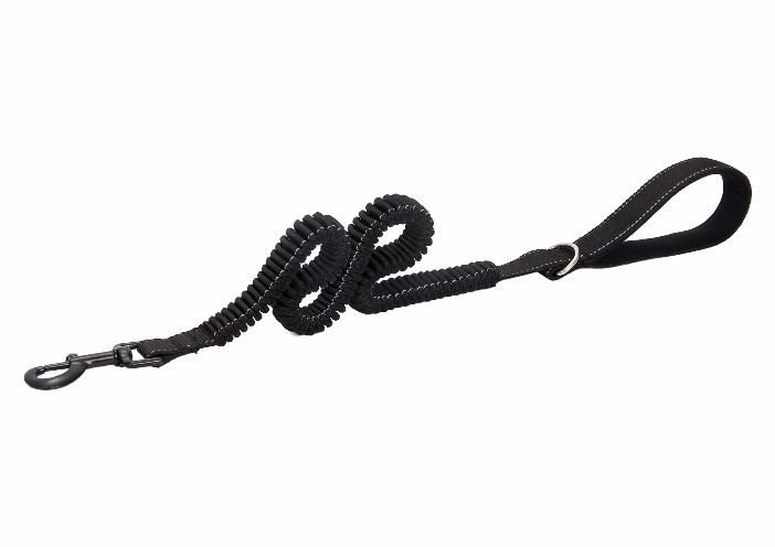 Topmast Nylon looplijn met schokreductie Zwart 25 mm breed
