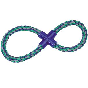 Touw 8-Ring Kauwkatoen klein