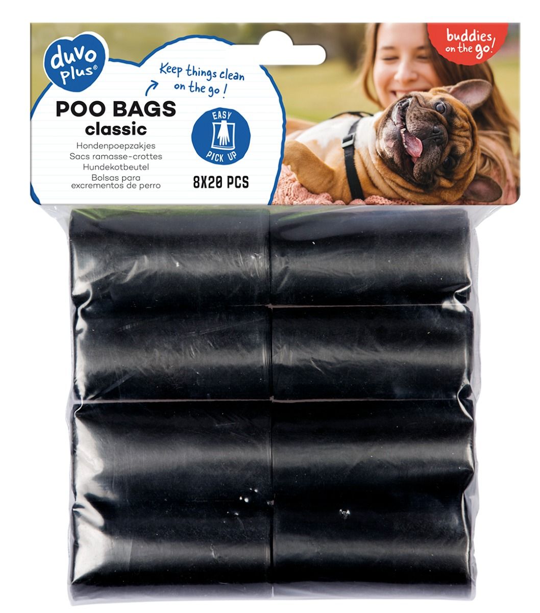 Poepzakjes Classic 8 Rol x 20 stuks 