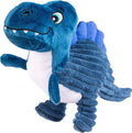 Pluche Dino  Ankylosaurus Corderoy - Blauw - 32 x 8 x 17 cm
