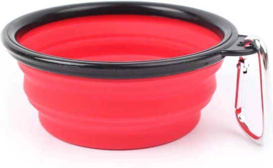 Topmast Travel - Opvouwbare Reiskom - Drinkbak - 350 ML - Rood