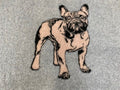 Vet Bed Franse Bulldog Bruin anti-slip