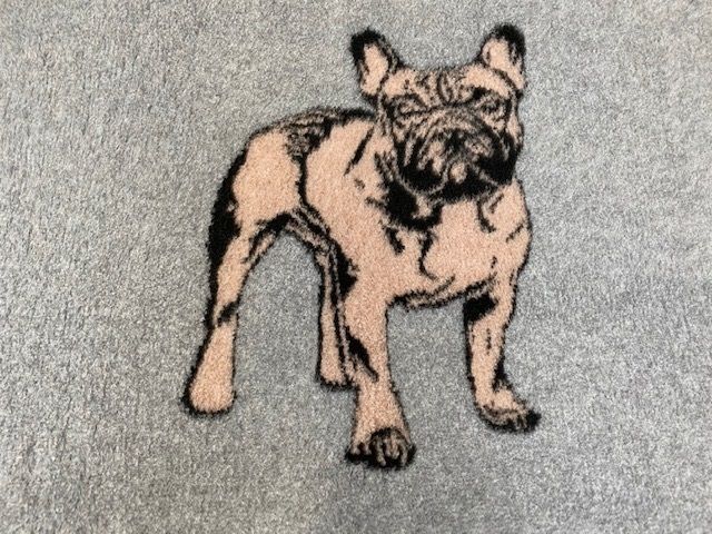 Vet Bed Franse Bulldog Bruin anti-slip