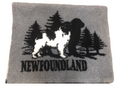 Vet Bed Xtra Soft - NEWFOUNDLANDER- Grijs Zwart latex anti-slip