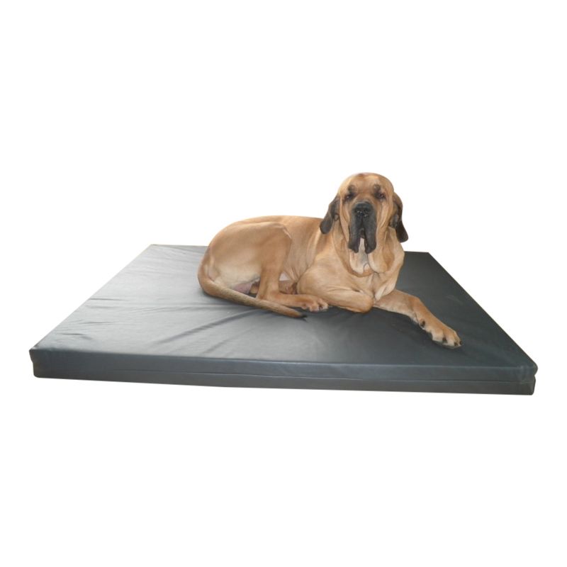 Topmast Gezondheidsmatras Leatherlook Antraciet