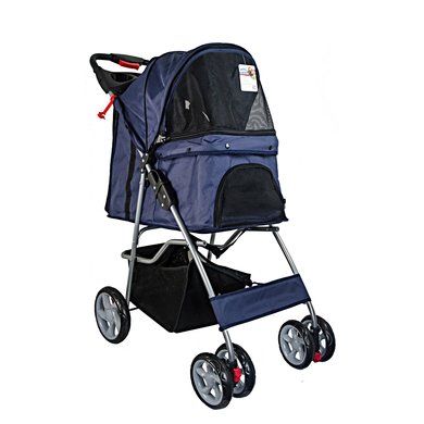 Topmast Hondenbuggy Donkerblauw - 4 Wielen