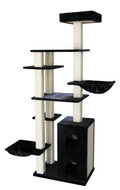 Topmast Heavy Krabpaal Excellence Zwart 140 x 62 x 217 cm - 59 Kilo! - AANBIEDING
