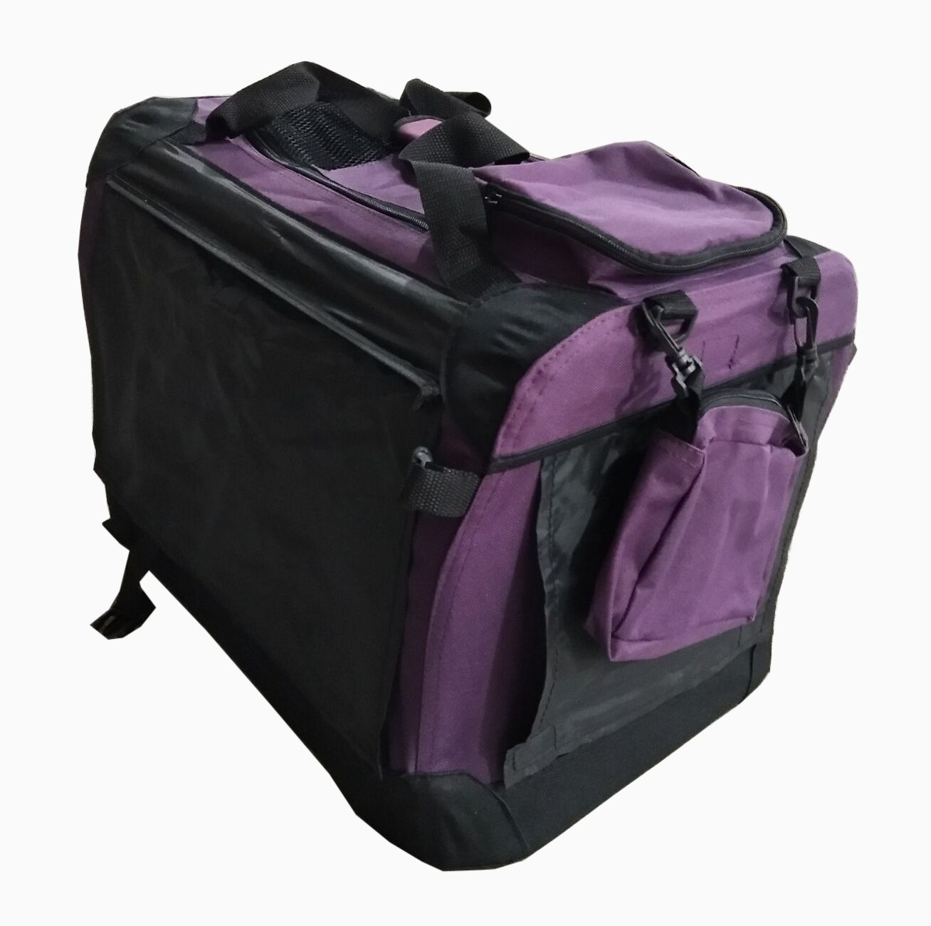 Topmast Nylon Reisbench - Premium Serie - Paars - Opvouwbaar