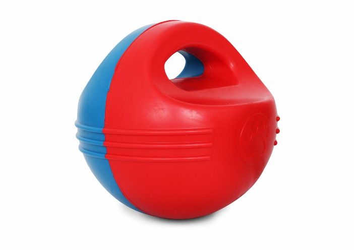 TPR Rubber Superball waterspeelgoed  Bal met greep 16 cm