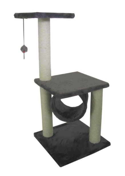 Topmast Krabpaal NICKY Grijs 40 x 40 x 85 cm